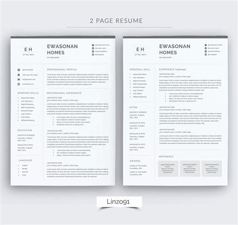 Can my resume be 2 pages. Generally unless you have 10+ years of experience in a certain field, you shouldn’t have more than 1 page for your resume. Keep only the most relevant past experience and information on your resume that directly connects to the job you are applying to or seeking out. One page is standard in the US unless you have a lot of experience and are ... 