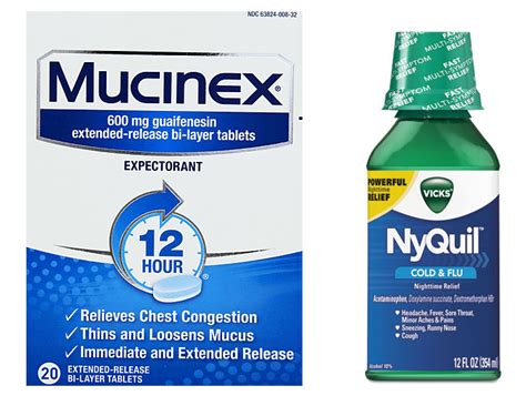 Combining Mucinex and Nyquil can lead to an increased risk of side effects such as drowsiness and dizziness. It is important to consult a healthcare professional before taking Mucinex and Nyquil together to ensure it is safe and appropriate for your specific medical condition and current medications.