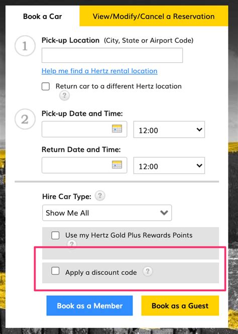 Can someone provide IBM discount code for Hertz