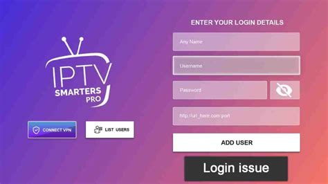 Can t login to iptv smarters pro.  Step-by-step solutions for connection pr...