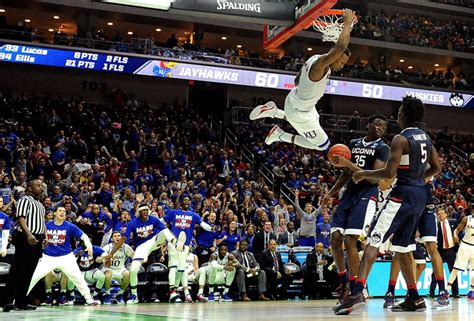 Can uconn beat kansas. Kansas and UCLA have had exceptional seasons and earned well-deserved top-2 seeds. But man, both Bill Self and Mick Cronin have to admit they did not get any favors. No. 8 seed Arkansas and No. 9... 