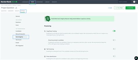 Can we switch tabs in hackerrank test. Whether it is okay to have Google in another tab while doing a HackerRank test depends on the specific test. Some tests may allow it, while others may not. If you are unsure, it … 