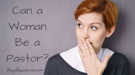 Can women be pastors. Things To Know About Can women be pastors. 