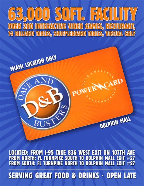 Can you combine dave and busters cards. DAVE & BUSTER'S COLORADO SPRINGS, 9279 Highland Ridge Heights, Colorado Springs, CO 80920, 13 Photos, Mon - 11:00 am - 12:00 am, Tue - 11:00 am - 12:00 am, Wed - 11:00 am - 12:00 am, Thu - 11:00 am - 12:00 am, Fri - 11:00 am - 1:00 am, Sat - 10:00 am - 1:00 am, Sun - 10:00 am - 12:00 am ... You can use an app or get a little card that you can ... 