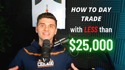 You can day trade with less than 25k if you are NOT trading on marg