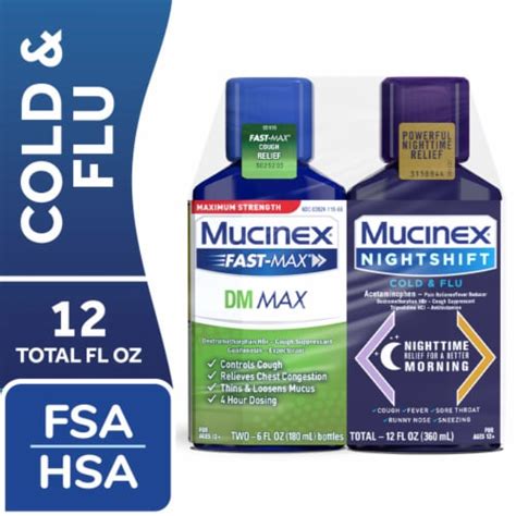 Mucinex DM contains guaifenesin and dextromethorphan, which is a different type ... How often you can take Mucinex varies by the specific product you are using.. 