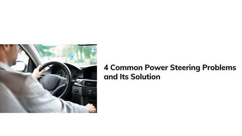 Can you fix electric power steering problems.  Get ready to tackle this common problem w...