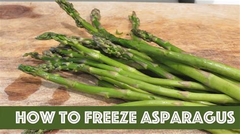 Can you freeze fresh asparagus. Instructions. In a heavy pot, combine asparagus, chicken broth, onion and potato. Season with salt and pepper. Simmer, covered, until asparagus is very tender but still green, 10 to 15 minutes. Remove the potato chunks. Using an immersion or regular blender, puree soup. 