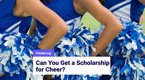 Most colleges offer limited cheerleading scholarships to candidates, but receiving a cheerleading full-ride scholarship is rare. Cheer scholarships tend to favor men over women, meaning participants must supplement their tuition costs with money from additional sources or social media exposure.. 