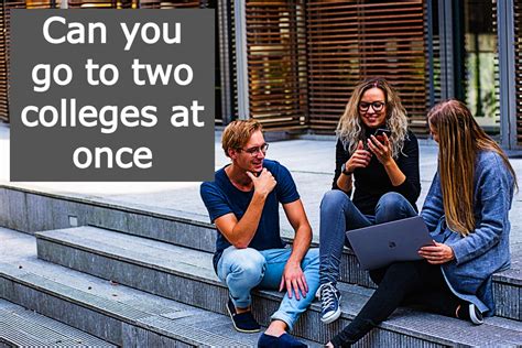 Can you go to two colleges at once. Attending two colleges at once can help you earn your degree quicker and increase learning opportunities. Instead of summer breaks, you can overlap your college courses and earn your degree ahead of time. Getting ahead in college can help you enter your career field earlier and become a larger asset to … 