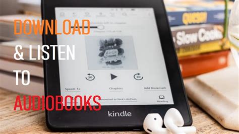 Can you listen to audiobooks on kindle. At the bottom of the Kindle playback, you will see Audible Narration and select Tap to Download below. 4. After downloading, tap the Play icon to start listening which will lead to the appearance of the Audible player. 5. Now, you are free to tap the Book icon to read and tap the Audible player to enjoy listening. 