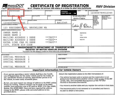 Transfer your registration Only Massachusetts dealer tra