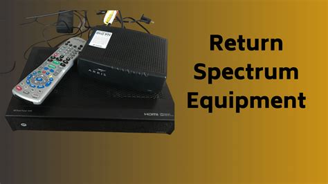 Returning Spectrum equipment with UPS is a si
