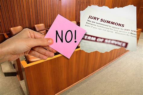 Can you skip jury duty and just pay a fine? - The Student Room