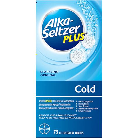 Can you take ibuprofen with alka-seltzer. Alka-Seltzer Plus Cold and Sinus disease interactions. There are 7 disease interactions with Alka-Seltzer Plus Cold and Sinus (acetaminophen / phenylephrine) which include: alcoholism. liver disease. cardiovascular disease. 