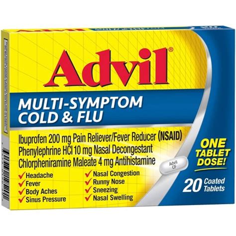 Can you take mucinex and advil cold and sinus together. Whether you have a headache, muscle ache, backache, toothache, menstrual pain, minor arthritis and other joint pain, or aches and pains from the common cold, Advil brings relief where you need it. This fever reducer and pain medicine for adults is scientifically designed to block the chemicals in the body that cause pain and fever. 