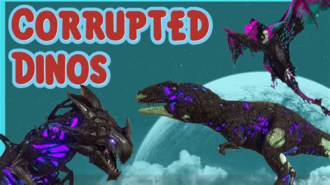 Can you tame corrupted dinos ark. The Enraged Corrupted Rex is one of the Enraged Creatures in ARK: Survival Evolved's Extinction expansion. Much like any other Corrupted Dinosaur, the Enraged Corrupted Rex is extremely aggressive. It resembles a Tek Rex, but infused with Corruption; it also has a distinguishable red aura much like the Alpha Creatures. This section displays the Enraged Corrupted Rex's natural colors and ... 