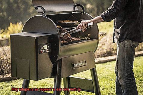 Can you use a Traeger as a regular grill? - Joreyko