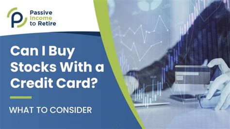 Can you use a credit card to buy stocks. Things To Know About Can you use a credit card to buy stocks. 