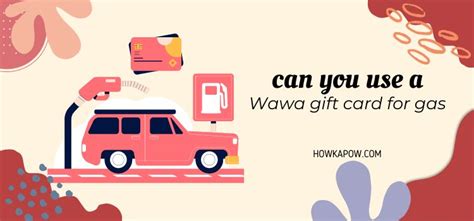 Can you use wawa gift card for gas. Alerts will come from Wawa® Credit Card Alerts, and you can text STOP to 61470 to stop Alerts, or text HELP to 61470 to receive help. For questions about the services provided, you can call 1-855-207-9816. Message and data rates may apply, and message frequency varies by account settings. 
