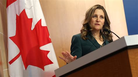 Canada’s Chrystia Freeland shares her biggest fear for Ukraine