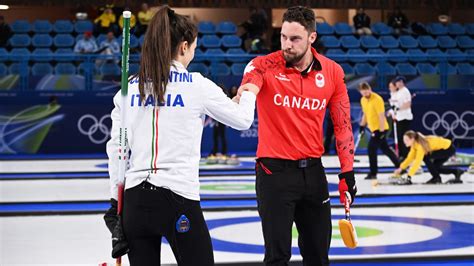 Canada Defeats Italy Mixed Doubles