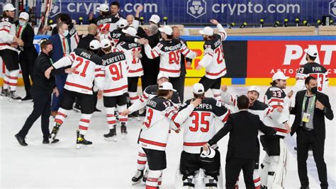 Canada Finland IIHF World Championship gold medal game