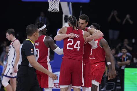 Canada beats U.S. in OT to take bronze, win first medal at FIBA World Cup