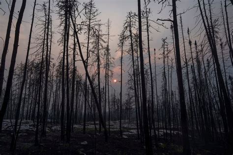 Canada says it can fight climate change and be major oil nation. Massive fires may force a reckoning