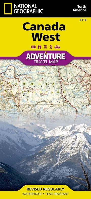 Read Canada West National Geographic Adventure Map Adventuremaps By Not A Book