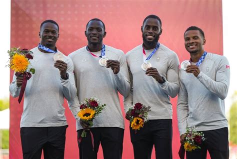 Canadian 4x100m men’s relay team finally receives Olympic silver medals