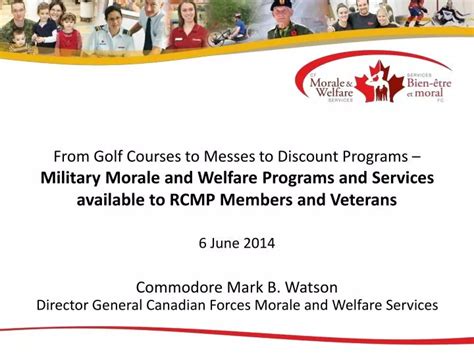 Canadian Forces Morale and Welfare Services hiring L