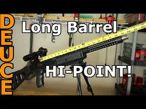 Canadian Hi-Point Long Barrel Carbine Review and testing