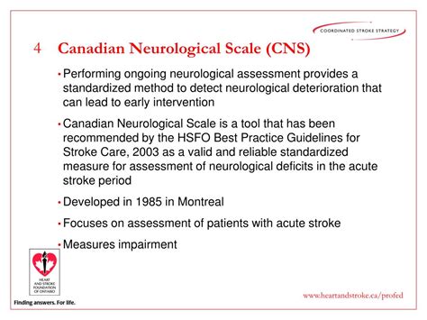 Canadian Neurological Scale RehabMeasures Database