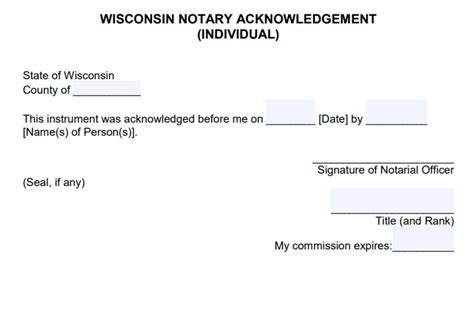 Canadian Notary Block Example Notary Acknowledgment Canadian Notary