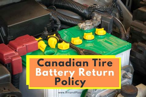 Canadian Tire Battery Return Policy (Cove…