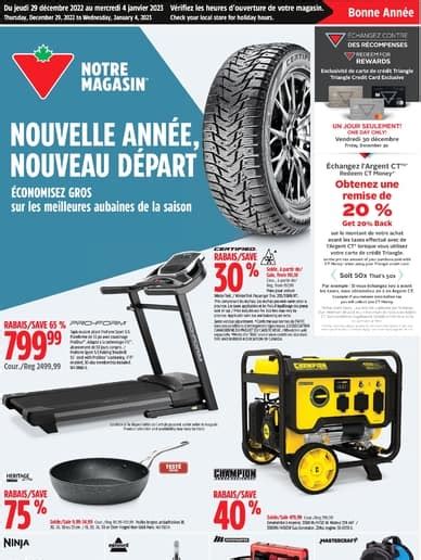 Canadian Tire Flyers in Gatineau, QC reebee