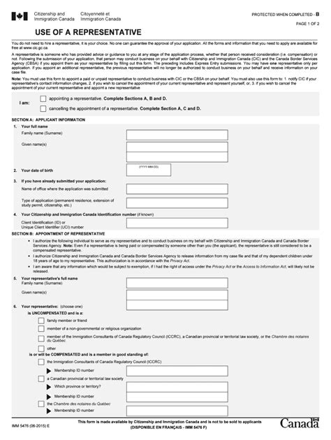 Canadian Visa Application Form PDF Fill Out and Sign Printable PDF