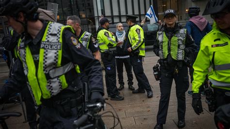 Canadian police forces upping local patrols in response to Israel-Hamas war