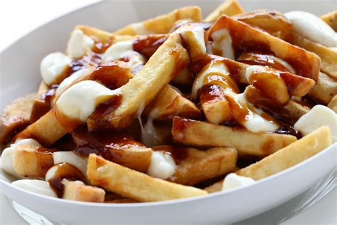 Canadian poutine. Poutine, the choice of 21 percent of respondents. Poutine's victory over maple syrup (14 percent), and lobster (10 percent) shows how the messy trio of fries, cheese curds and gravy has gone from ... 