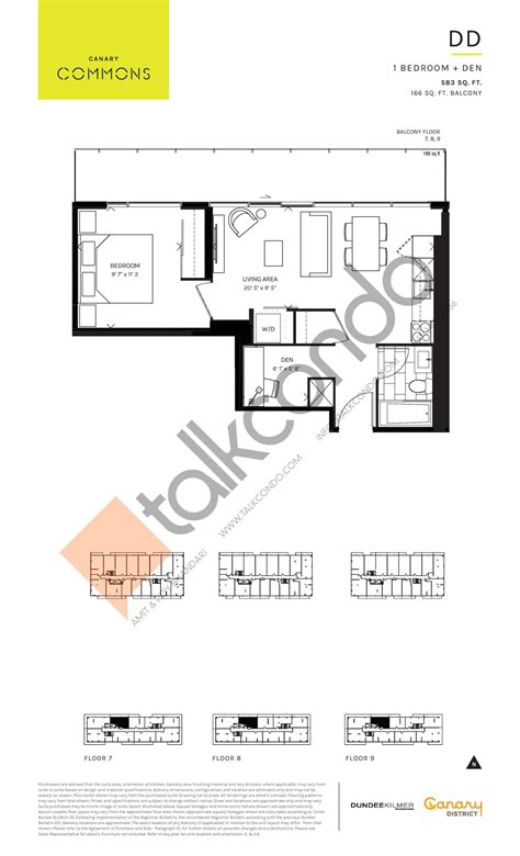 Canary Commons Condos in Toronto Floor Plans & Price List