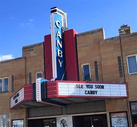  Movie Times; Oregon; Canby; Canby Cinema 8; Canby Cinema 8. Read Reviews | Rate Theater 252 NE 2nd Avenue, Canby, OR 97013 (503) 266-8438 | View Map. ... . 