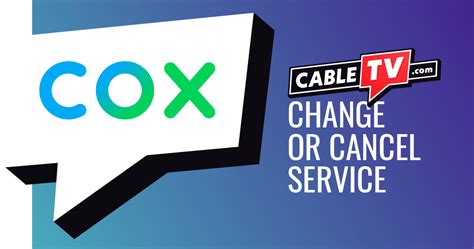 Cancel cox. Keep your Internet, TV, Phone and Homelife services when you move. Let us help you transfer your Cox services to your new address. Cox also offers fast, professional installation to make moving your service easy. 