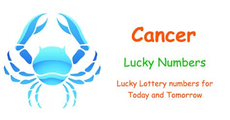 Cancer lotto deals lucky numbers today