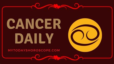 2 days ago · Read your daily Cancer horoscope (June 21 - July 22) forecasted by the Astro Twins. Find out what your Cancer horoscope today says on love, money, health, work, and relationships based on the moon ... . 