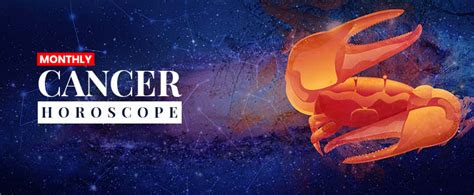 Cancer Daily Horoscope. The symbol of the Cancer zodiac sign is the Crab. Cancers are born between June 21 and July 22 with the sign falling into the Fourth house and The Moon as the ruling planet. Cancer is a Water sign and in general, Water signs are sensitive and sentimental. They tend to hang on to things for emotional reasons and their ... . 
