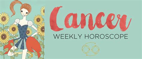 Cancer Planetary Horoscope: Free Cancer horoscopes, love horoscopes, Cancer weekly horoscope, monthly zodiac horoscope and daily sign compatibility In a case of perfect timing just two days after Venus returned to your communication sector to begin a mission to give your heart and your relationships a voice she is not only joined by …