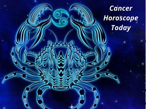 Cancer Horoscope. Cancer, as an emotional, moody wat