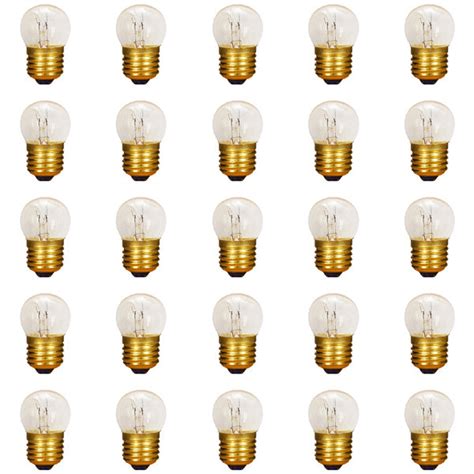 Candex Lighting 11 Watt S11 Incandescent Dimmable Light Bulb, Warm ...