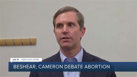 Candidates wrangle over abortion policy in Kentucky gubernatorial debate
